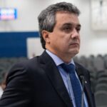 Vereador Landmark durante sessão na Câmara Municipal. Foto: Pedro Roque