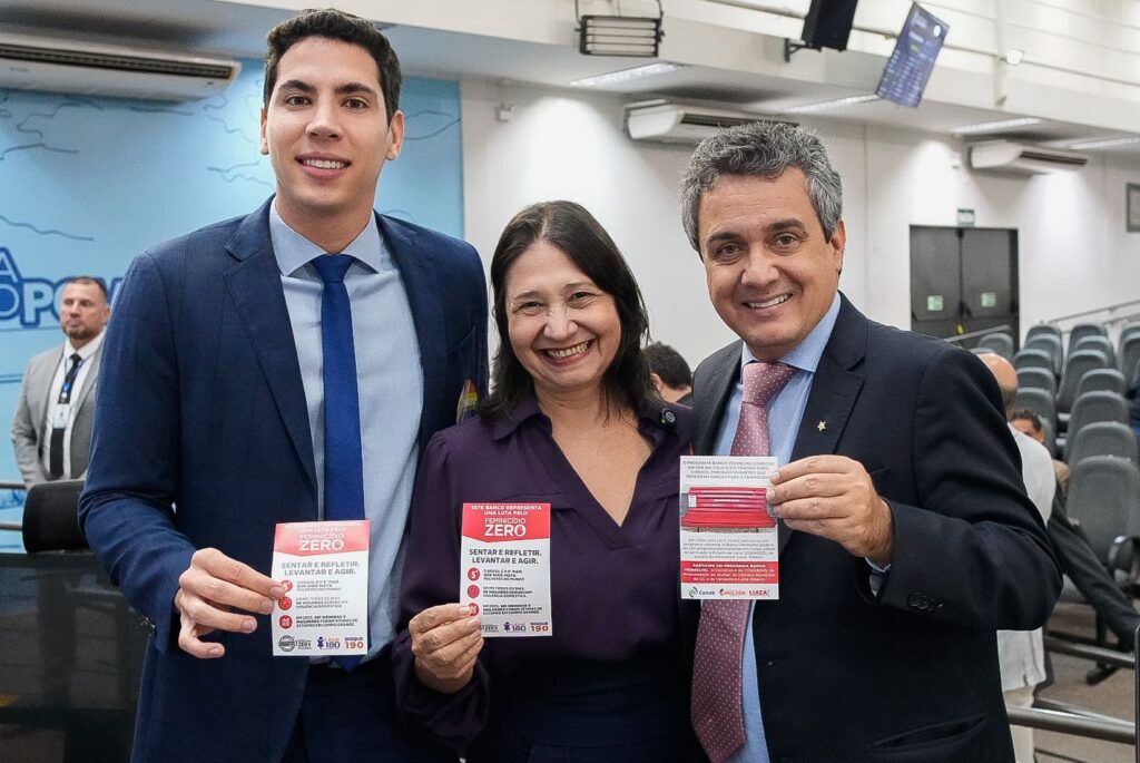 Vereador Landmark é coator do projeto, ao lado de Jean Ferreira e Luiza Ribeiro. Foto: Pedro Roque