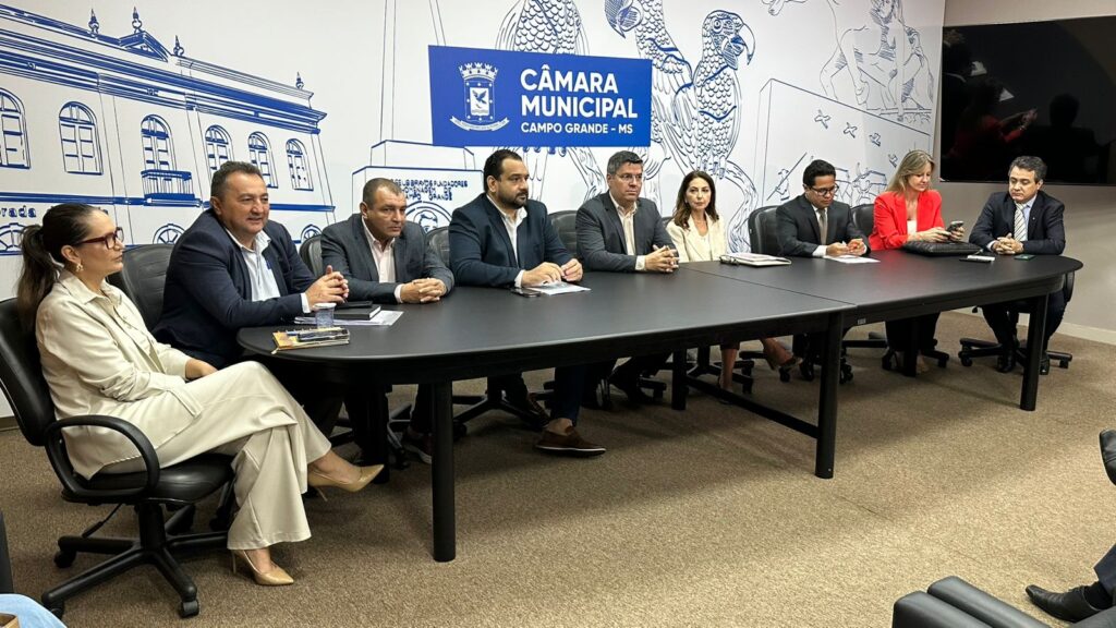 Landmark reunido com vereadores e o Comitê Gestor da Saúde. Foto: Pedro Roque