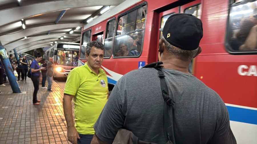Vereador deve apresentar novamente ar no busão em 2026. Foto: Pedro Roque
