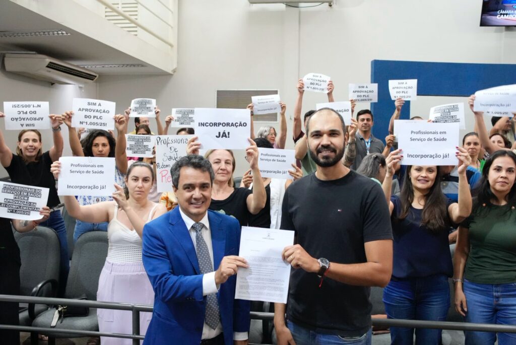 Vereador acompanhou de perto a situação dos profissionais da Saúde. Foto: Pedro Roque