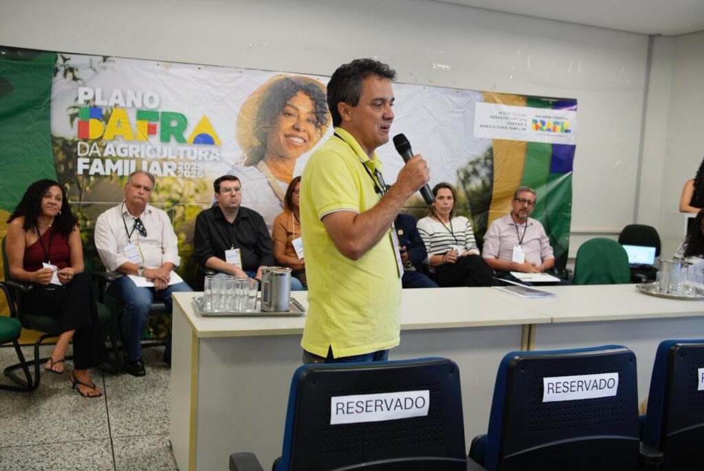 Vereador Landmark defende que reforma agrária saia do discurso e seja executada. Foto: Pedro Roque