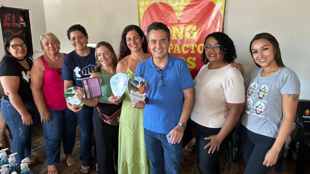 Curso foi realizado na manhã de sábado, com apoio do vereador Landmark. Foto: Pedro Roque