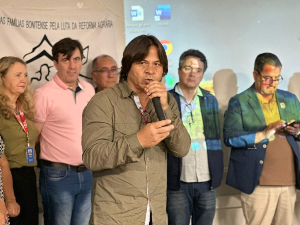 Índio, assessor do ministro Boulos. Foto: Pedro Roque