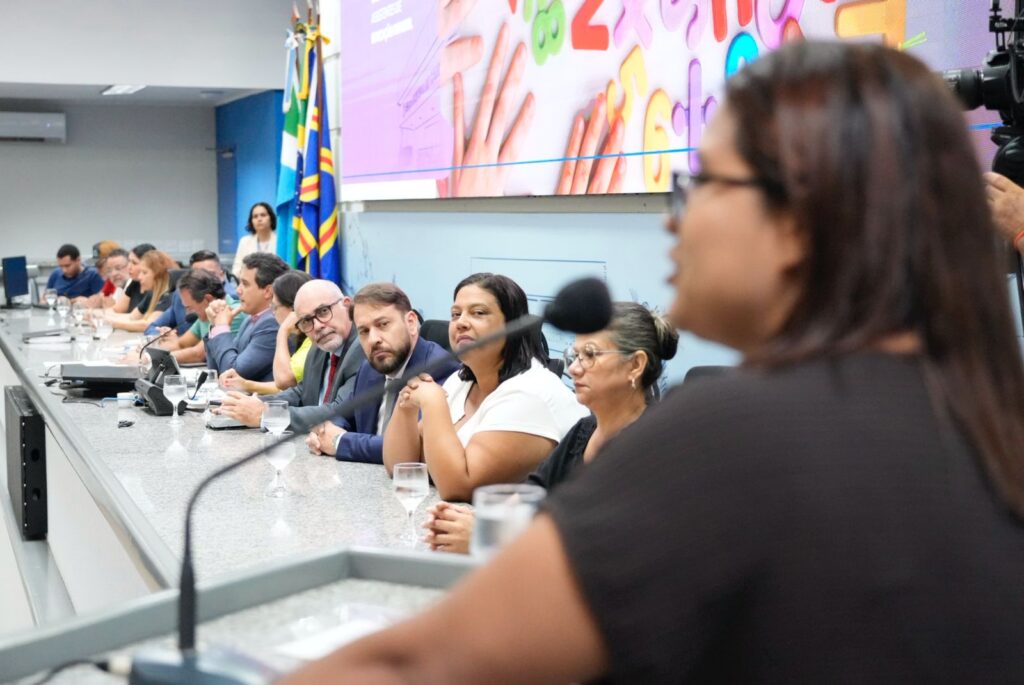 Natali durante audiência realizada na sexta-feira passada. Foto: Pedro Roque