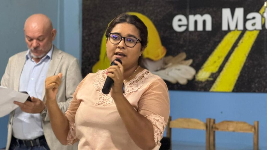 Natali Pereira, presidente do sindicato da categoria. Foto: Pedro Roque