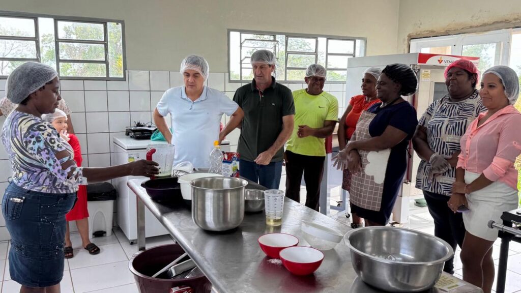 Landmark é parceiro de projeto na Comunidade Quilombola Chácara Buriti, onde mulheres produzem pão em agroindústria. Foto: Pedro Roque