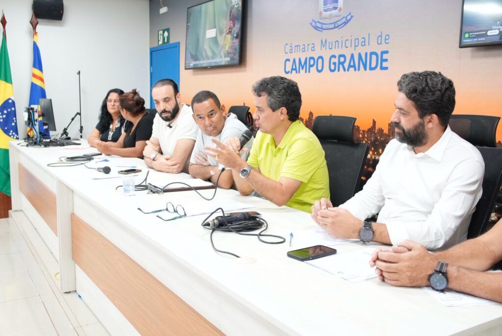 Landmark durante reunião nesta quarta-feira. Foto: Pedro Roque