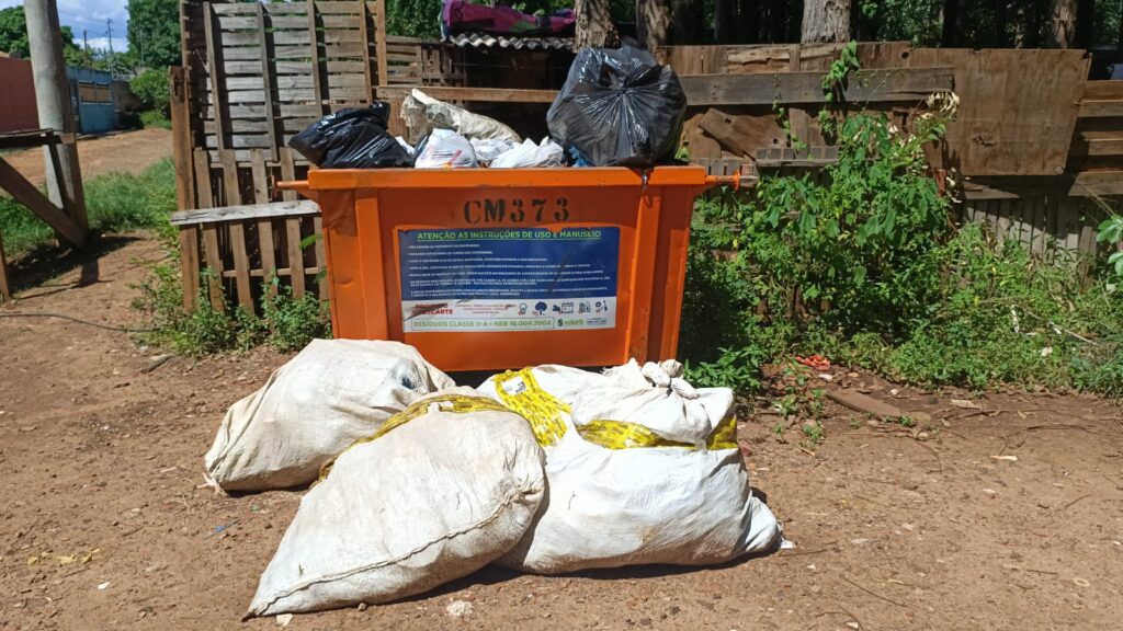 Container foi entregue pela Solurb. Foto: Pedro Roque 