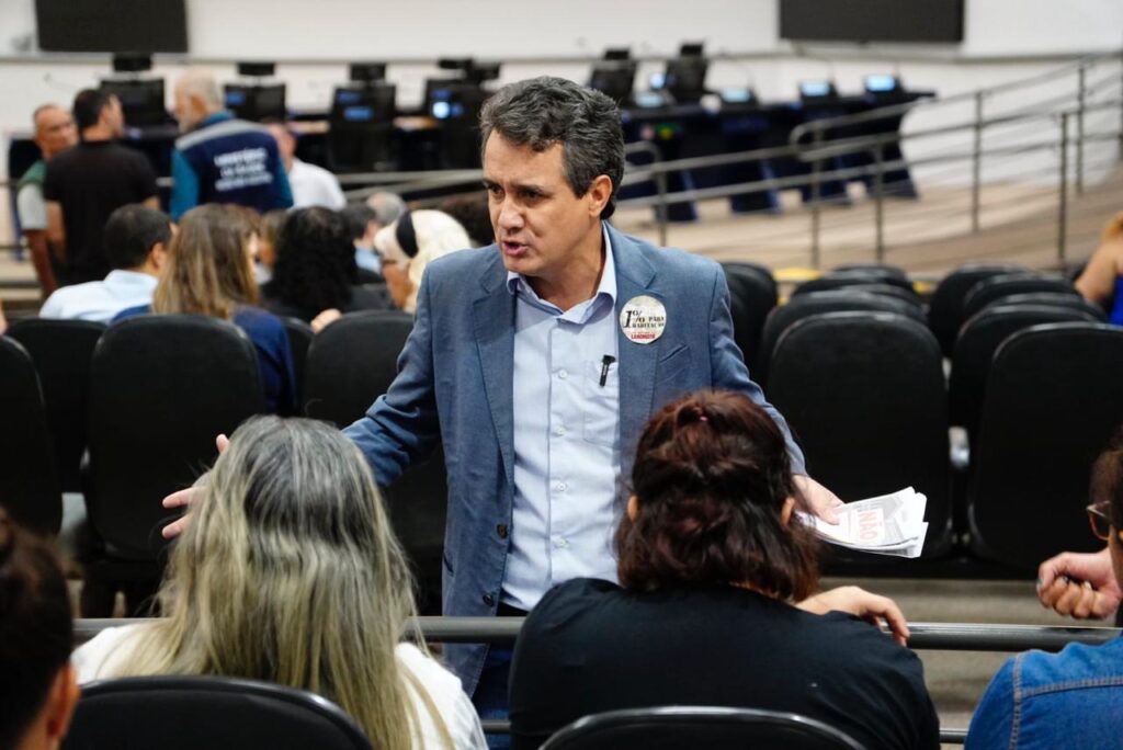 Vereador é autor de projeto que prevê 1% do orçamento para a habitação. Foto: Pedro Roque