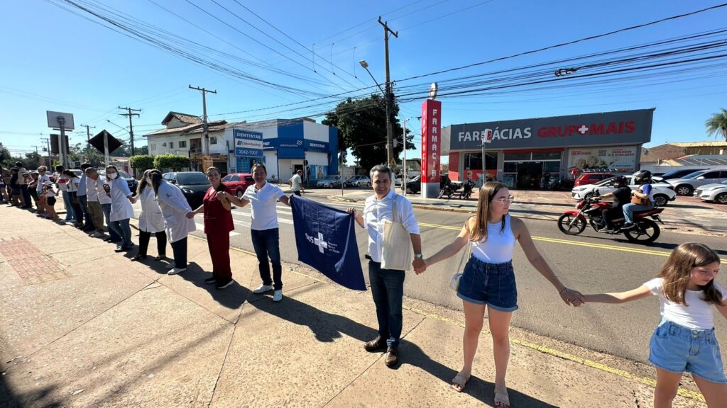 Ato foi realizado na manhã de sábado. Foto: Pedro Roque