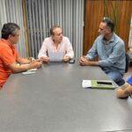 Vereador participou de reunião na Sisep com a advogada Giselle Marques. Foto: Pedro Roque