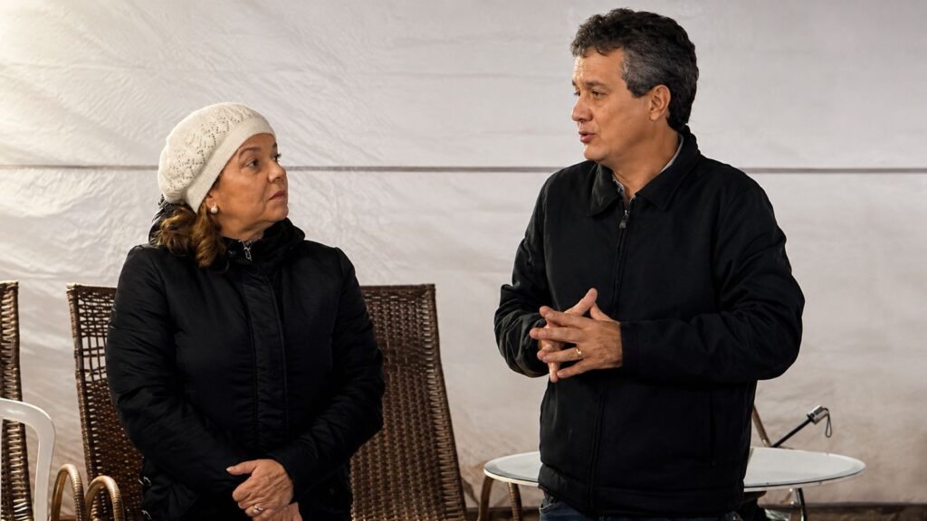 Vereador participou de live com a advogada Giselle Marques. Foto: Pedro Roque