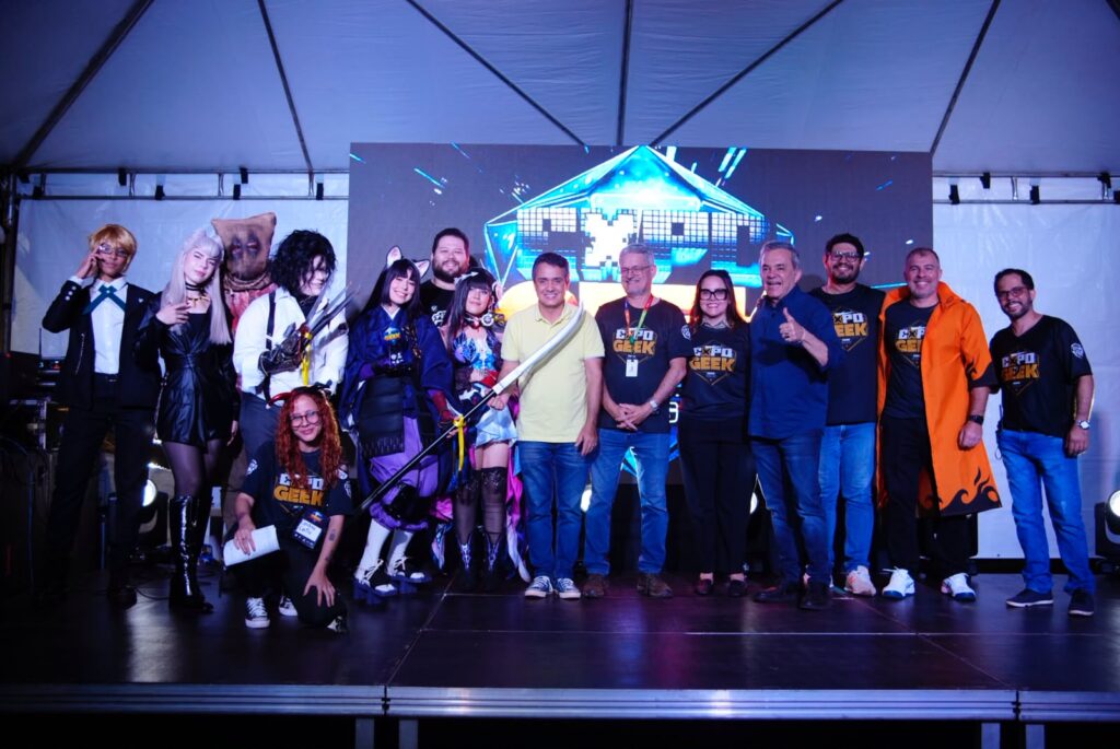 Landmark participou da ExpoGeek no domingo, no IFMS. Foto: Pedro Roque
