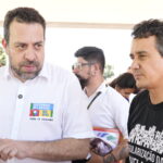 Boulos vem a Campo Grande e visita Cidade dos Anjos para tratar de moradia e direitos dos trabalhadores